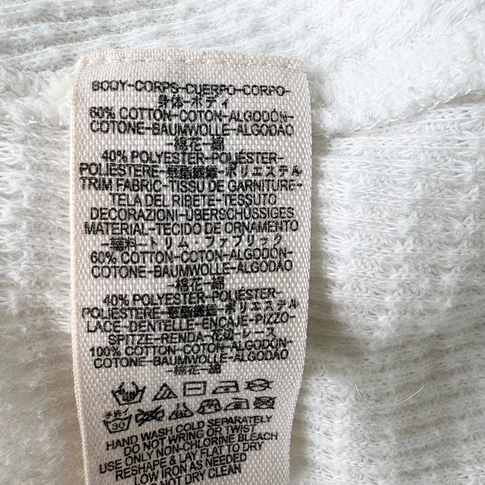 Free People waffle knit